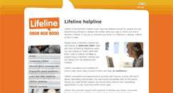 Desktop Screenshot of lifelinehelpline.info